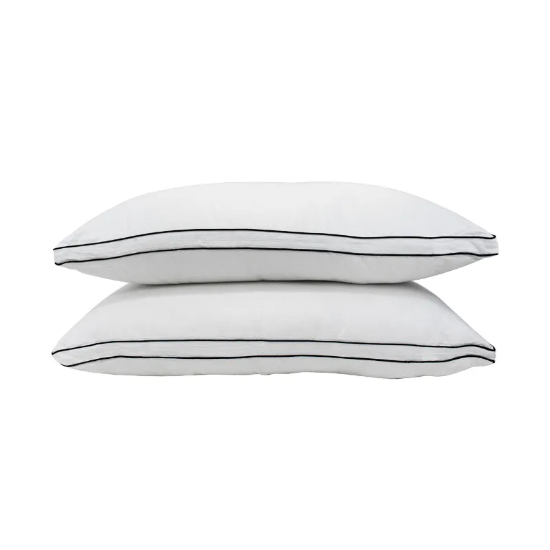 Bas Phillips Silk Blend Microlush Pillow 2 Pack