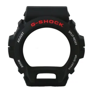 Casio G-Shock Genuine Matte Black Resin Bezel Replacement fits an DW6900 series watch