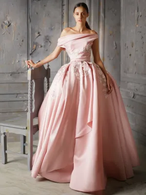 Embroidered Ball Gown