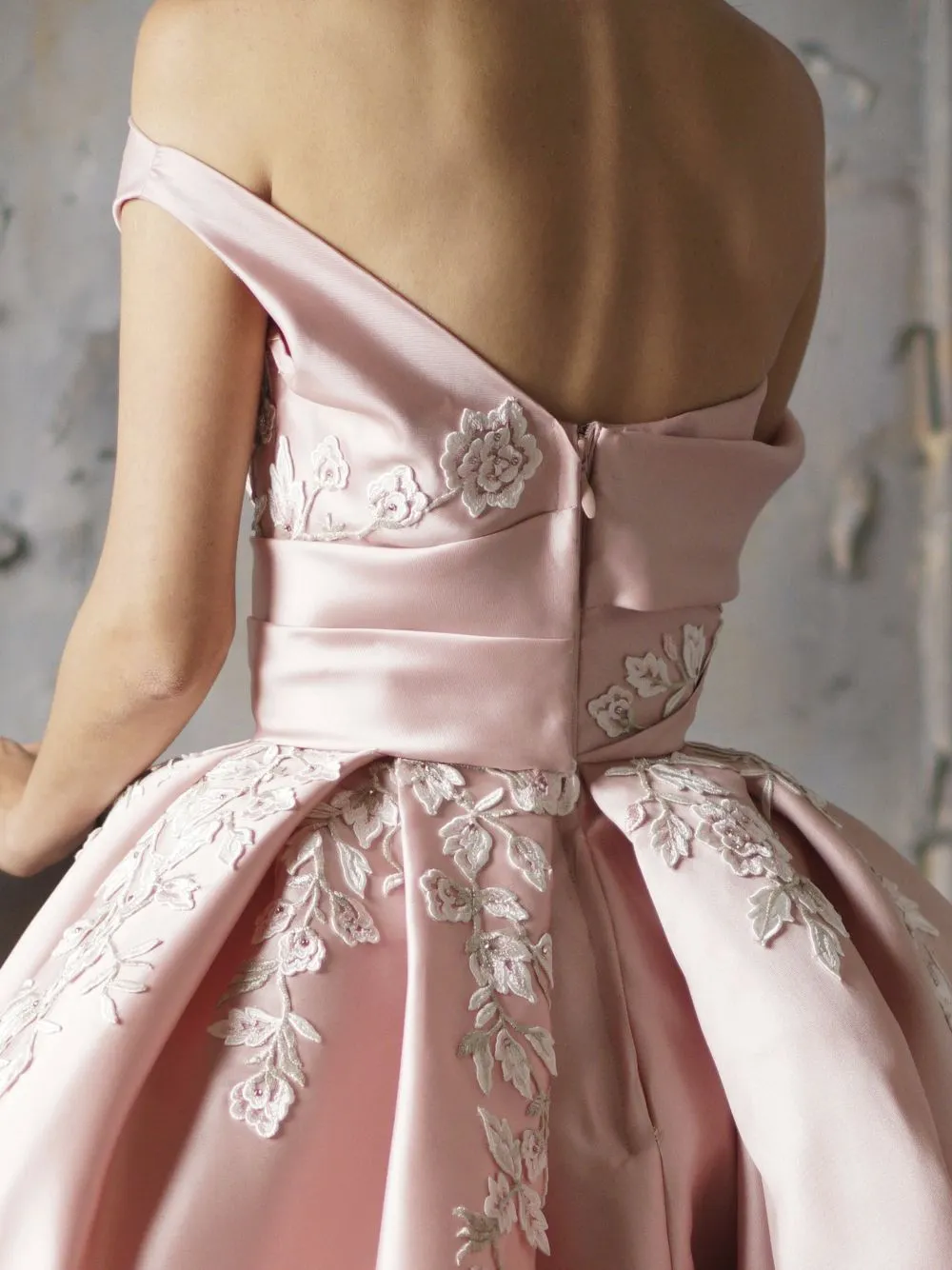 Embroidered Ball Gown