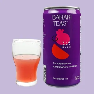 Iced Purple Tea Canned Drink - Pomegranate & Orange