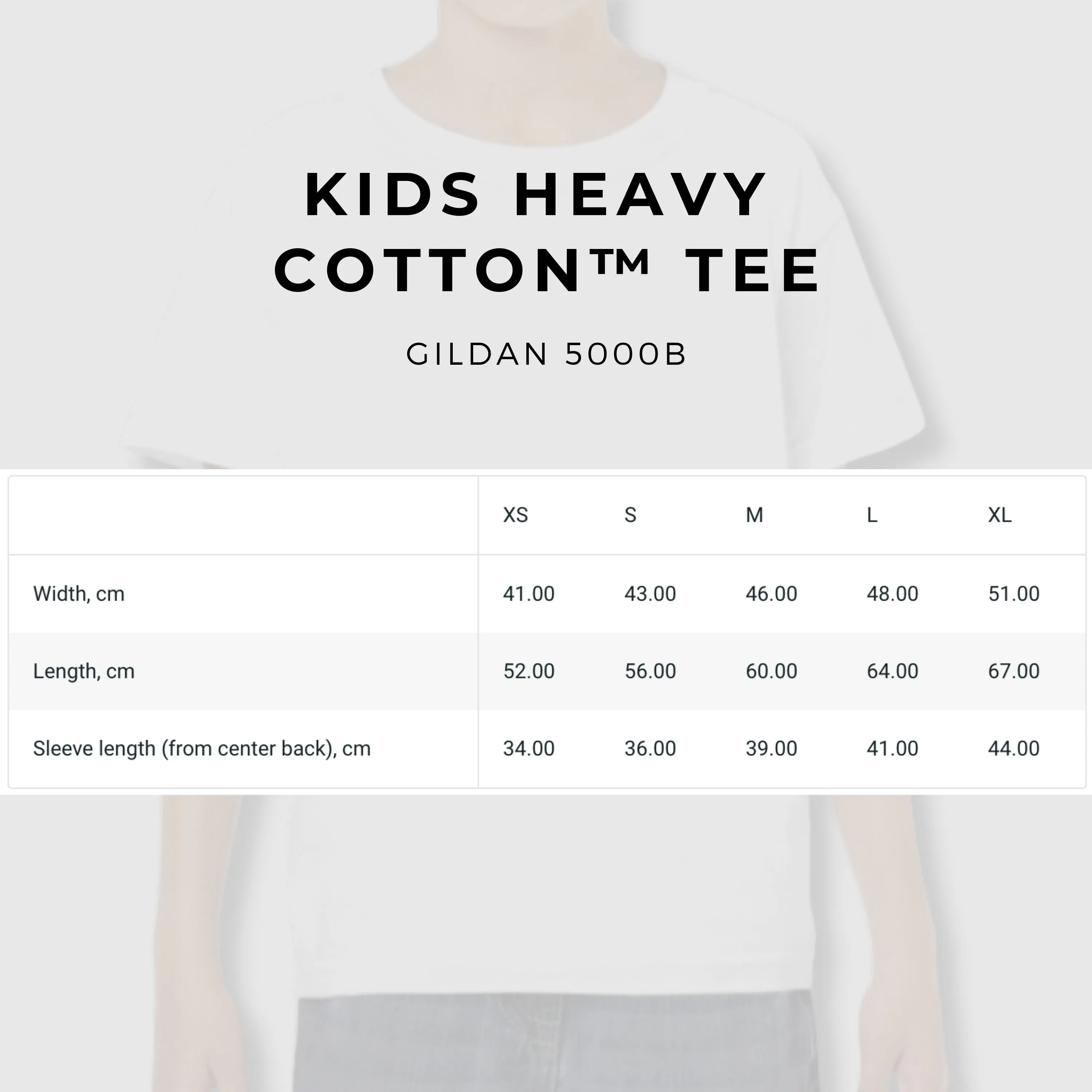 Kids Blooming Cross Heavy Cotton Tee