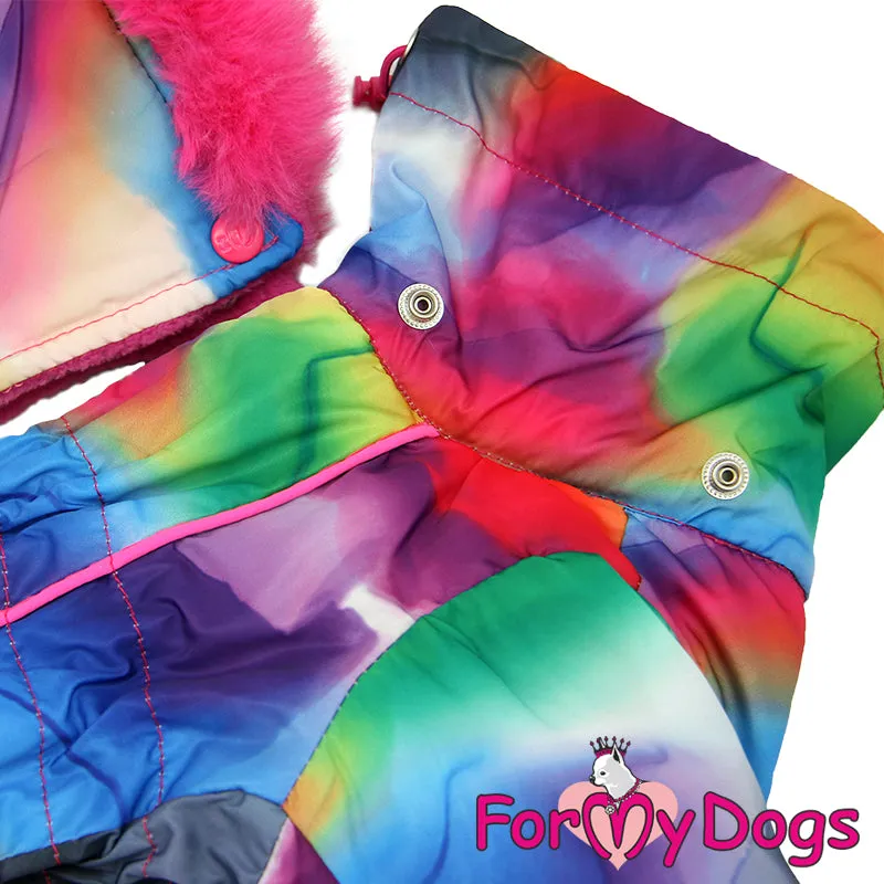 Rainbow Rave Winter Suit For Girls