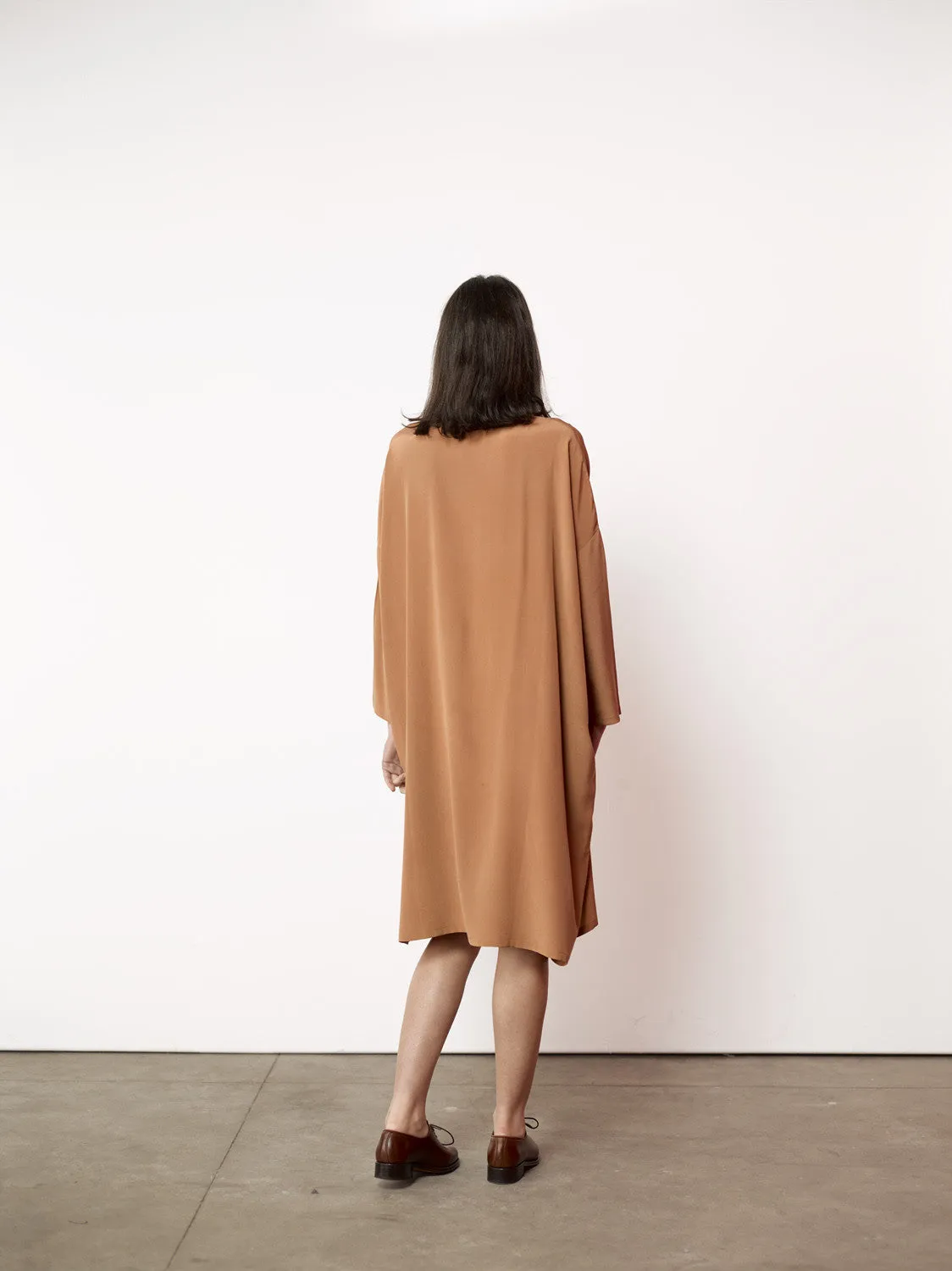 Revisited Boxy Silk Dress