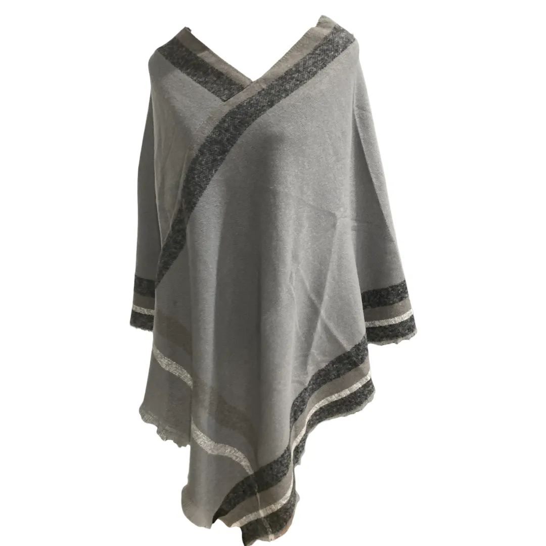 Stylish Free Size Winter Poncho - Cozy Cold Weather Essential