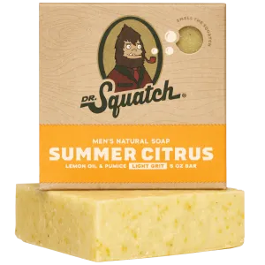 Summer Citrus-Bar Soap- Dr Squatch