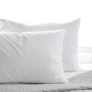 Whisper Soft 660 Thread Count Sateen Pillowcase - White